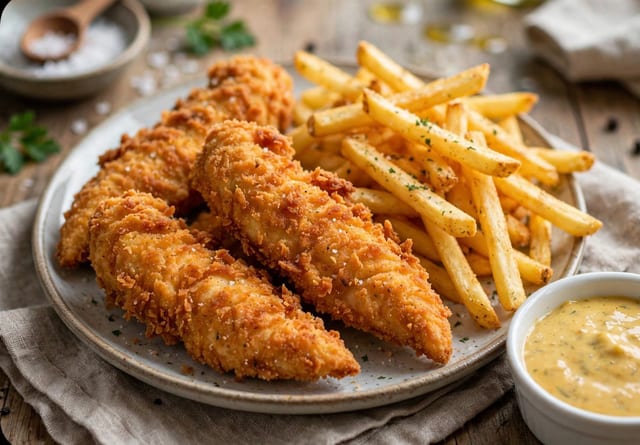 CHICKEN TENDERS.