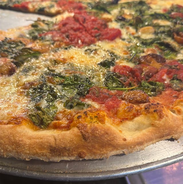 Gourmet slice.