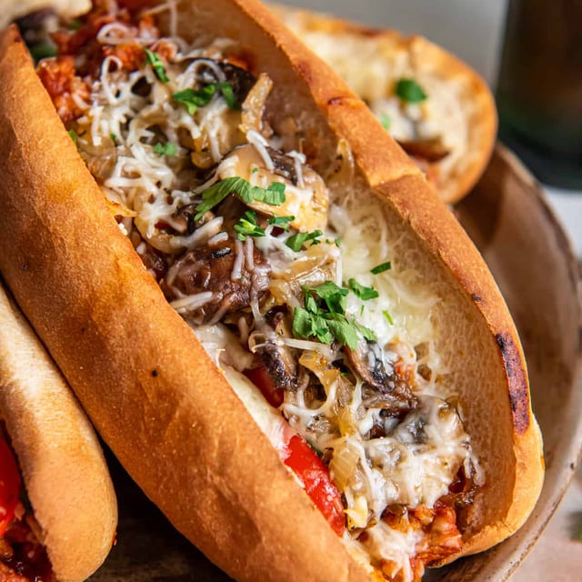 Sausage and Peppers sub.