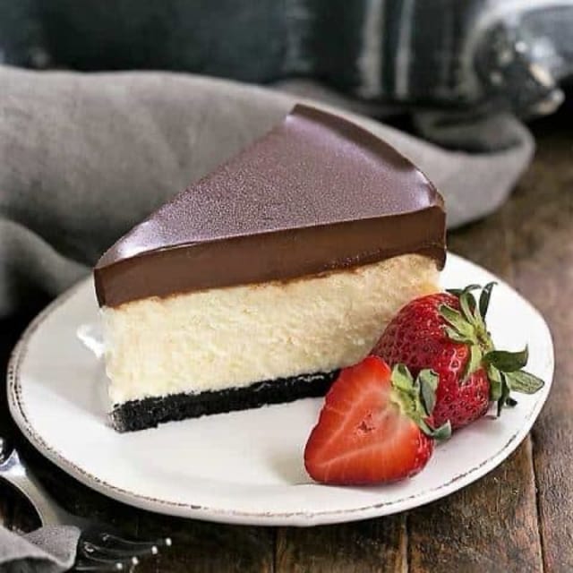 Chocolate Cheesecake.