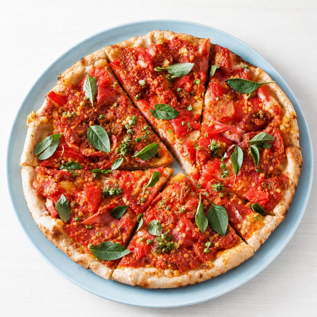16" Tomato Pie (NO CHEESE).