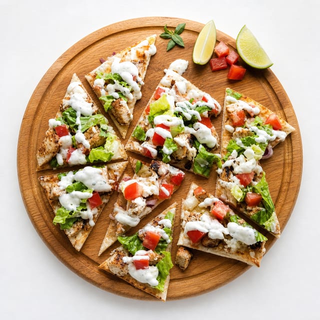 20 Chicken Gyro Pizza.