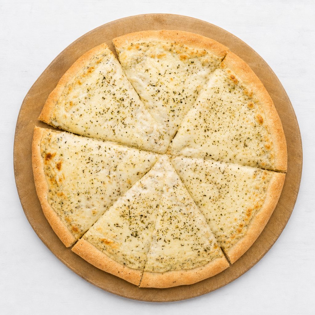 20" White Pizza.