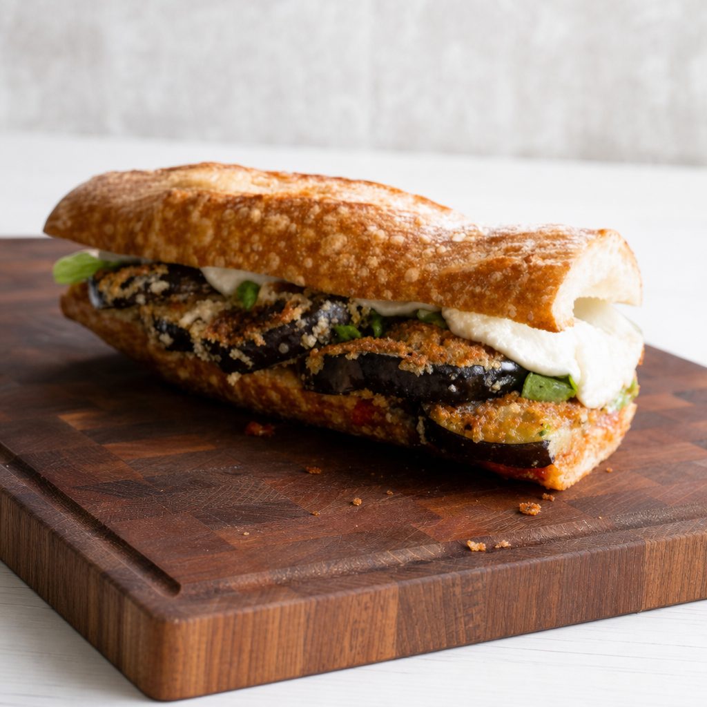 Eggplant Parm Sub.