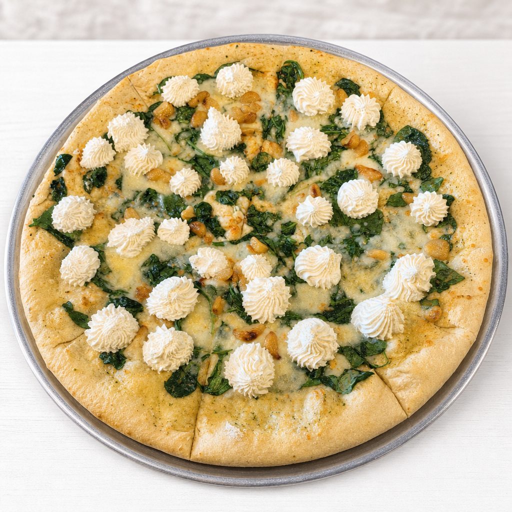 16" Spinach Florentine.