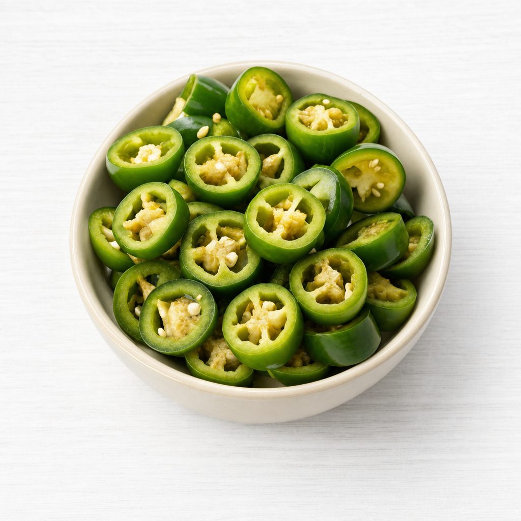 Banana peppers.