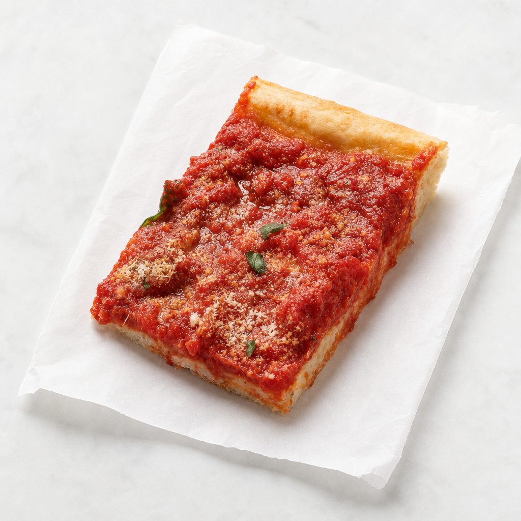 Sicilian Tomato Pie.