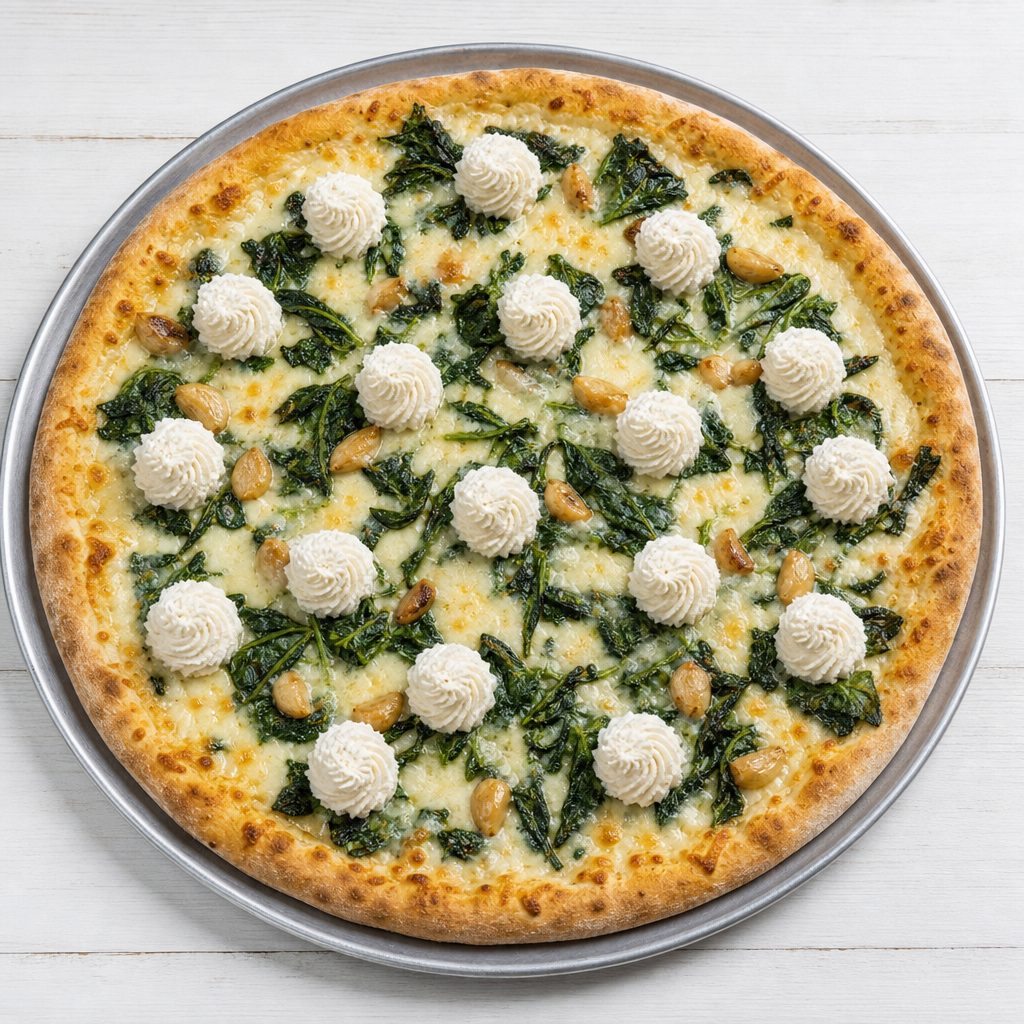 20" Spinach Florentine.