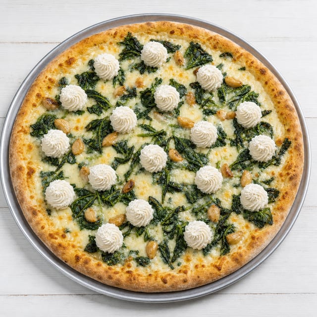 20" Spinach Florentine.