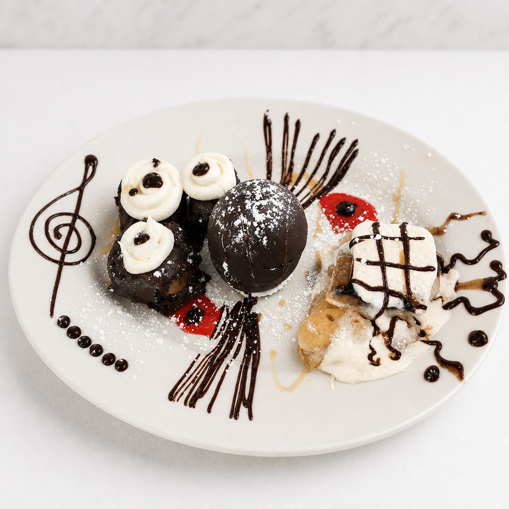 Dessert tray 24 pcs.