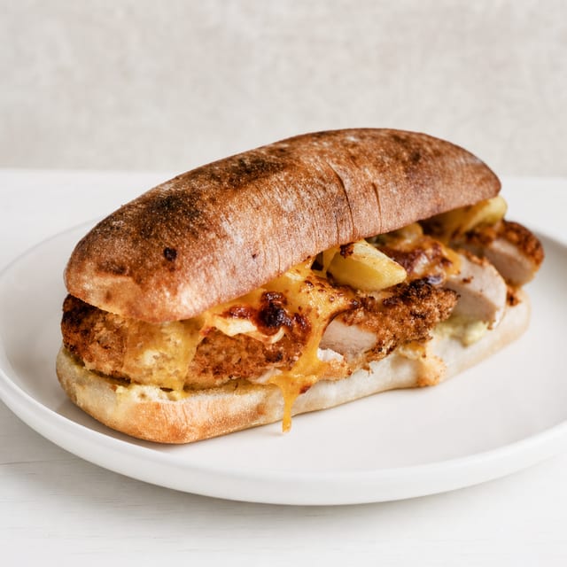 Chicken Parm Sub.