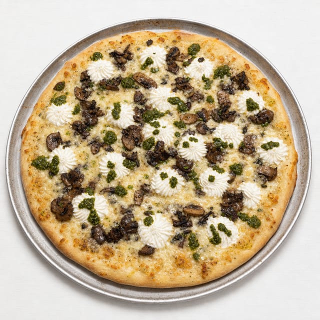 16' 4 Cheese and Mushroom.