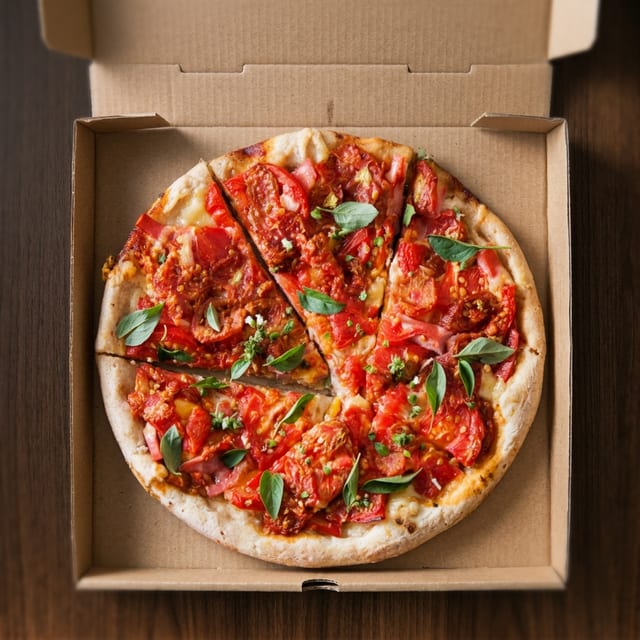 16" Tomato Pie (NO CHEESE).