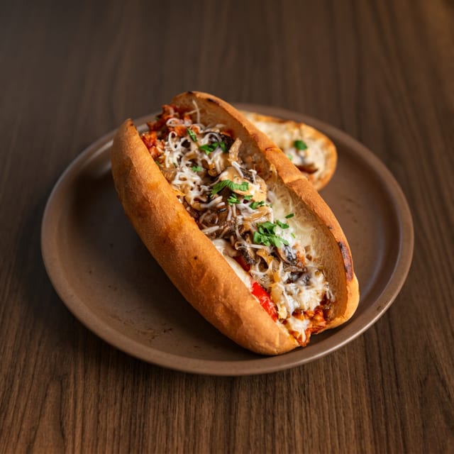 Sausage and Peppers sub.