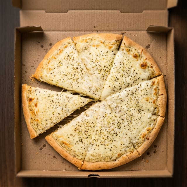 20" White Pizza.