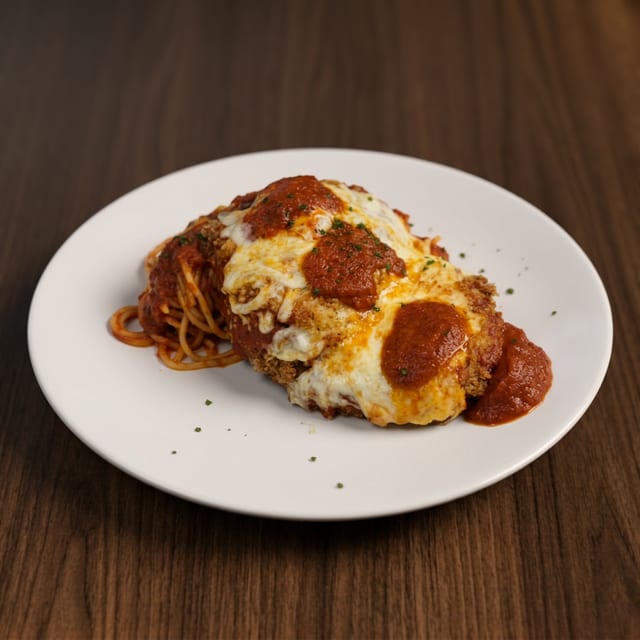Eggplant parm pasta.