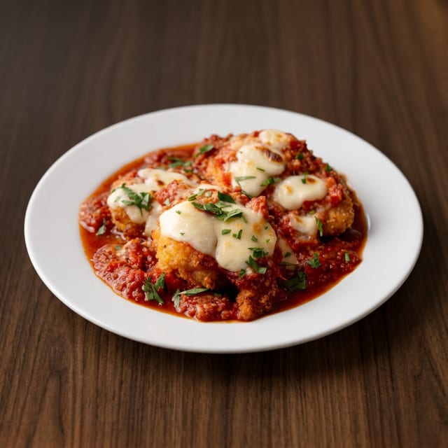 Shrimp Parmesan Pasta.