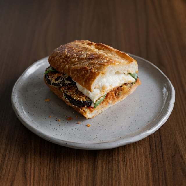 Eggplant Parm Sub.