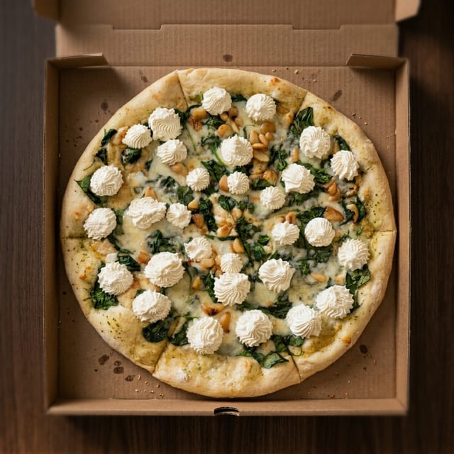 16" Spinach Florentine.
