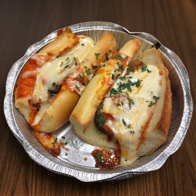 Meatball Parm Sub.