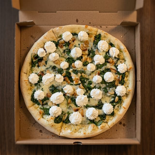 20" Spinach Florentine.