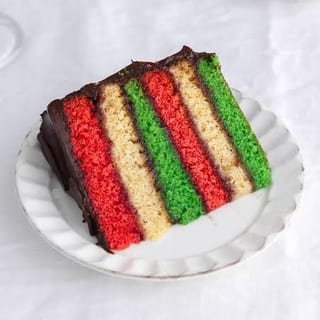 Italian rainbow cake