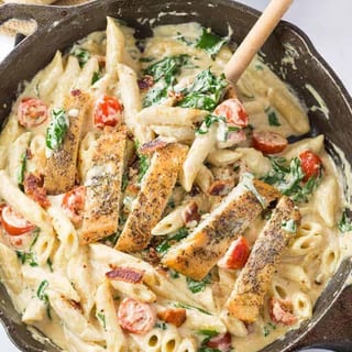 Grill Chicken Alfredo