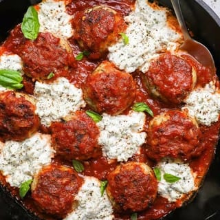 Meatballs and Ricotta